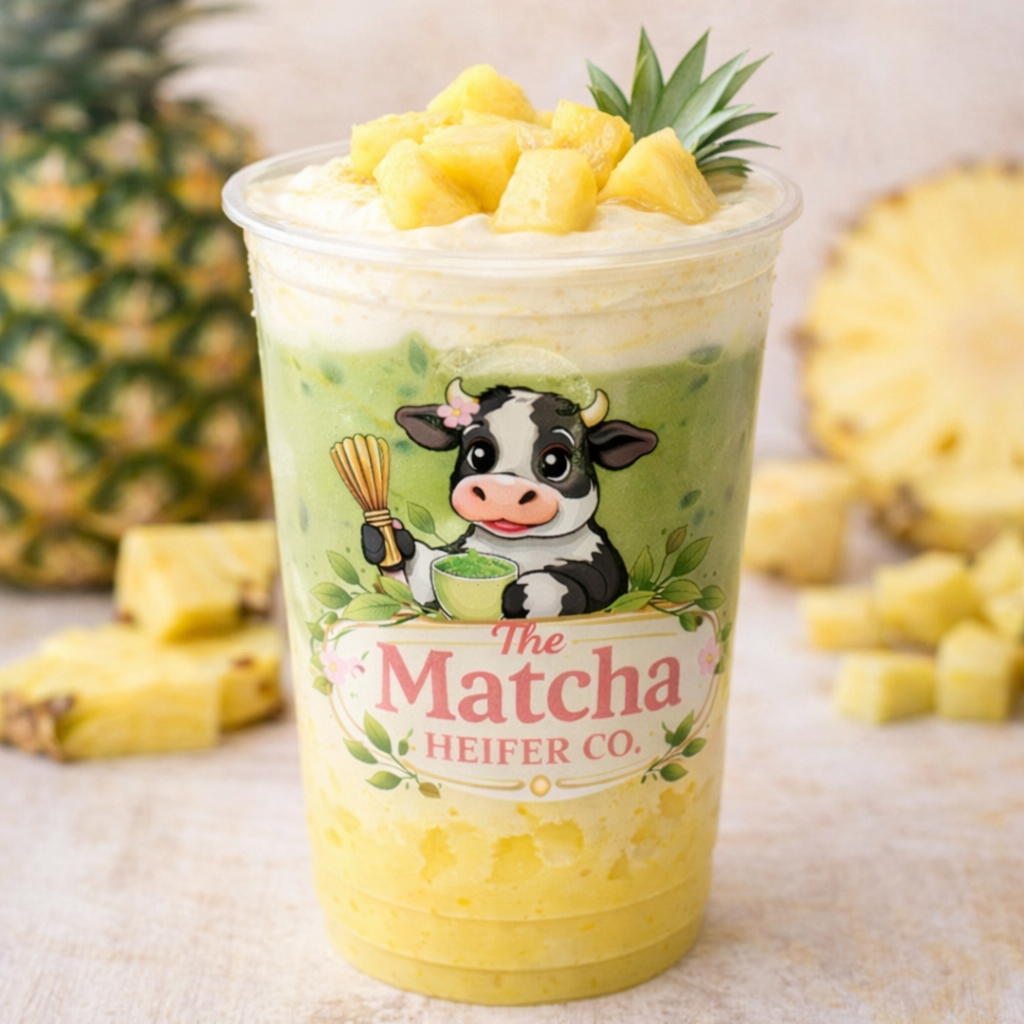 Matcha lattes